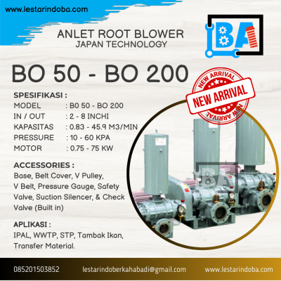 Root Blower Terlengkap dan Bergaransi Di Surabaya