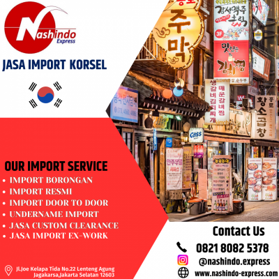 Jasa import barang dari korea by air