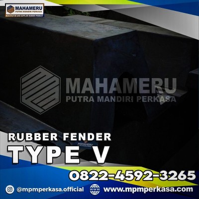 Rubber Fender V 800, Jawa Timur