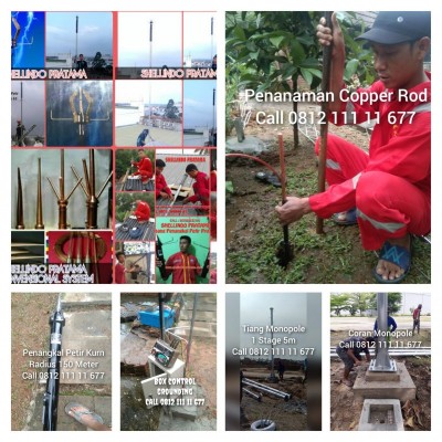 Pelaksana Technical : Arde Grounding > Jasa Pasang Penangkal Petir Di Citeureup Bogor