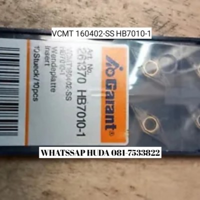 VCMT 160402-SS HB7010-1 - INSERT BUBUT