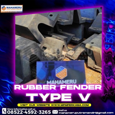 Call & WA : 082245923265 Rubber Fender tipe V di Samarinda Termurah Include Angkur Baut
