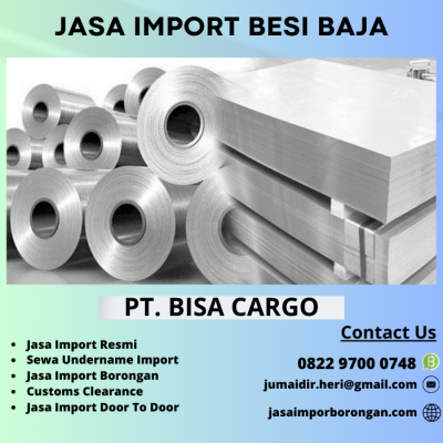 Jasa Undername Import Besi Baja - 0822 9700 0748