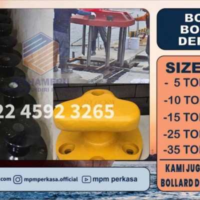 Jual Bolder Bollard Dermaga Cast Iron Kapasitas 50 Ton di Kalimantan