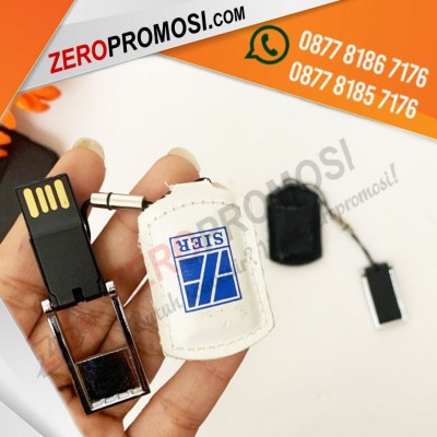 Flashdisk Custom Promosi Leather Mini Pouch FDLT28