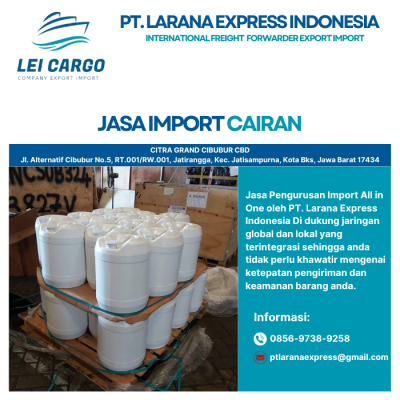 Jasa Import Cairan