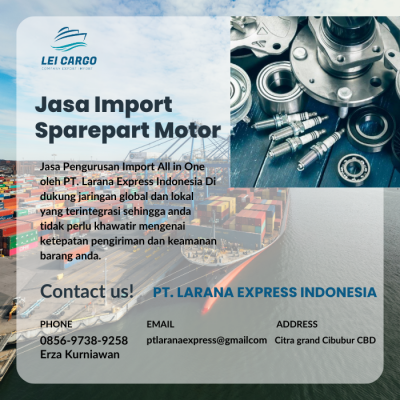 Jasa Import Sparepat Motor