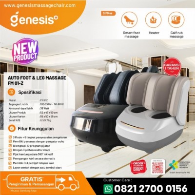 Pijat Kaki Electrik Genesis+ Auto Foot & Leg Massage FM 01-Z