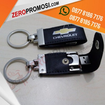 Flashdisk Kulit FDLT27 USB Gantungan Kunci Promosi