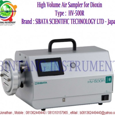 High Volume Air Sampler for Dust Open HV-500R　 SIBATA SCIENTIFIC TECHNOLOGY LTD.