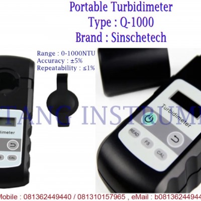 Portable Turbidimeter Q-1000 Turbidity Meter Q1000 Sinschetech Indonesia