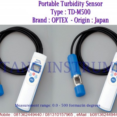 Portable Turbidity Sensor TD-M500  Portable Turbidity Meter TD-M500 OPTEX  Indonesia