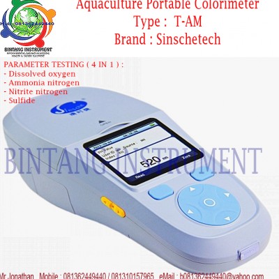 Aquaculture Portable Colorimeter T-AM Brand Sinschetech Portable Colorimeter T-AM Indonesia