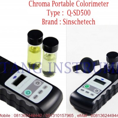 Q-SD500 Chroma Portable Colorimeter sinschetech Indonesia Colorimeter Q-SD500 Jakarta Indonesia