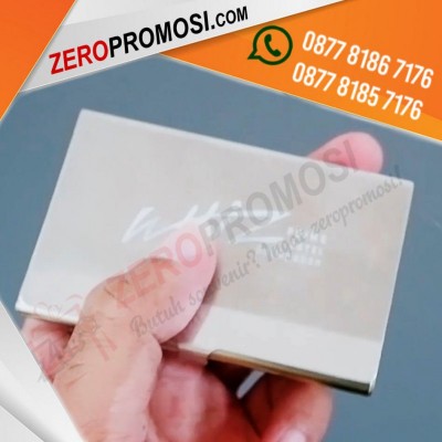 Business card holder - Tempat Kartu Nama Stainless
