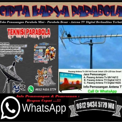 Toko Jasa Setting Parabola System MATV Di Senen Area Jakarta Pusat