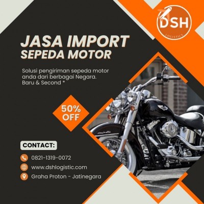 Jasa Import Sepeda Motor Baru & Bekas