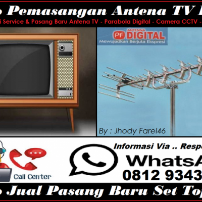 Toko Pasang Antena TV Untuk Siaran Digital & Set Top Box Pinang, Tangerang