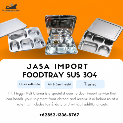 JASA IMPORT FOODTRAY SUS 304