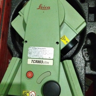 Jual Nego - Total Station Leica TCR803 ( Bekas Kondisi 90% )