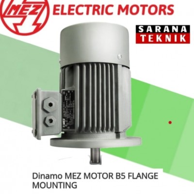 Mez Electric Motor B5 Flange Mounting