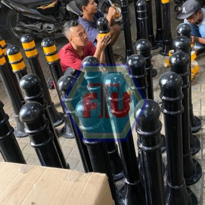 Bollard Trotoar Cast Iron Alumunium