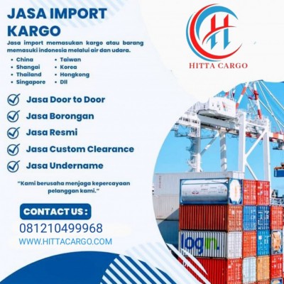 Jasa Import Barang Cargo Dari Bermacam Negara To Indonesia
