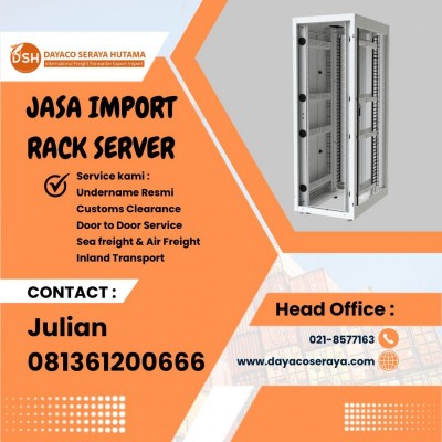Jasa import server rack - 081361200666