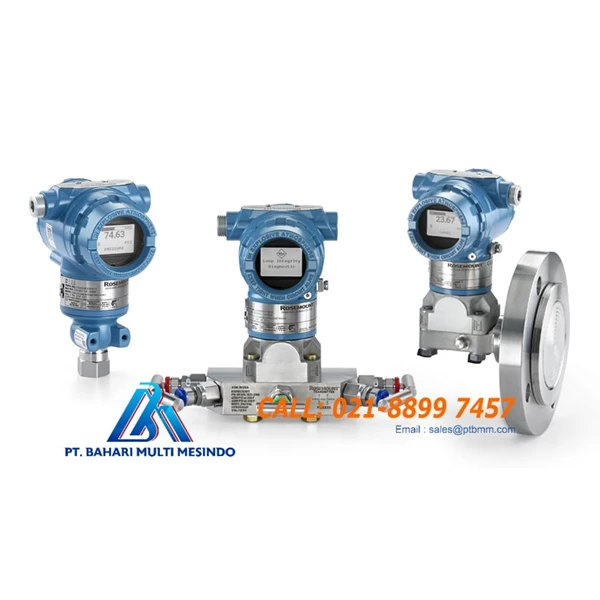 PRESSURE TRANSMITTER AND TEMPERATURE ROSEMOUNT