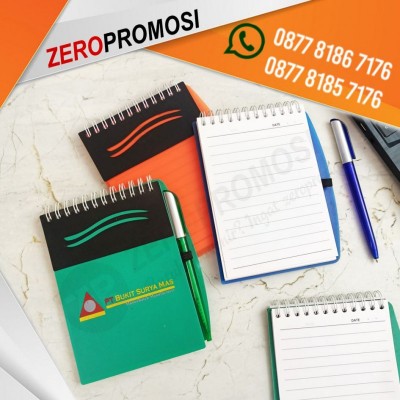 Memo Plastik Kecil Custom Logo Souvenir