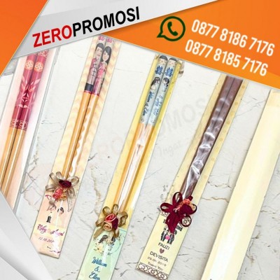 Souvenir Sumpit Kayu Promosi - Chopstick Souvenir Eksklusif