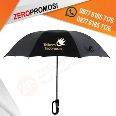 Payung Lipat 3 Dual Otomatis Kode UML301 Cetak Logo