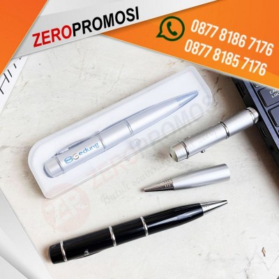 Souvenir Kantor Pulpen 3in1 FDPEN17 dengan Laser Pointer Custom
