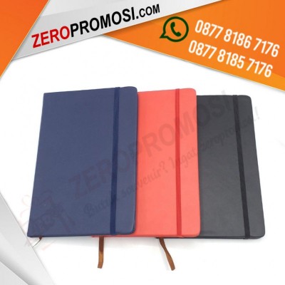 Souvenir Kantor Eksklusif Buku Agenda Hard Cover Custom Logo agk04
