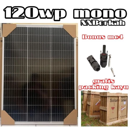 Solar Panel Maysun 120wp Mono Solar Cell Panel Surya