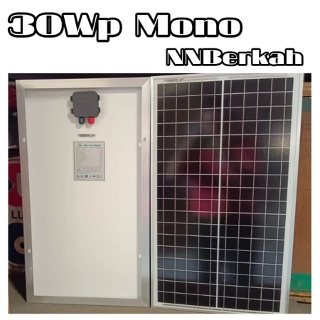 Solar Panel Maysun 30Wp Mono Solar Cell Panel Surya