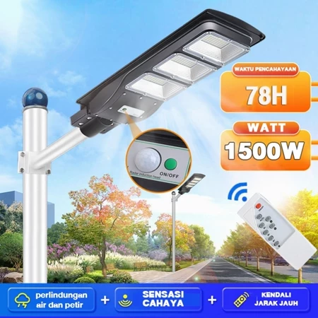Lampu Tenaga Surya 1500W lampu ampu