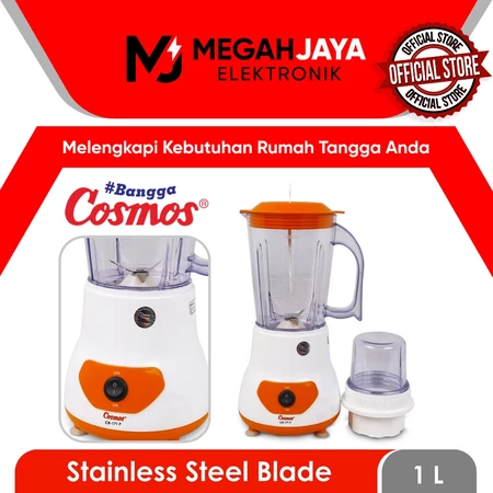 COSMOS BLENDER 2 IN 1 CB171P / CB-171P / CB 171P / CB-111 (PLASTIK / 1 LITER) GARANSI RESMI