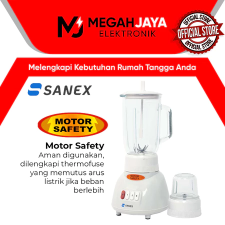 SANEX BLENDER MX-T2GN / MX T2GN / MX-T8GN / MX T8GN (KACA / 1 LITER) GARANSI RESMI