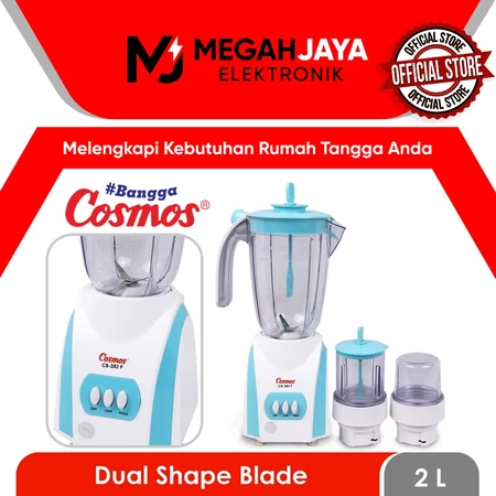 COSMOS BLENDER 3 IN 1 CB282P / CB-282P / CB 282P / CB 282 P(PLASTIK / 2 LITER) GARANSI RESMI