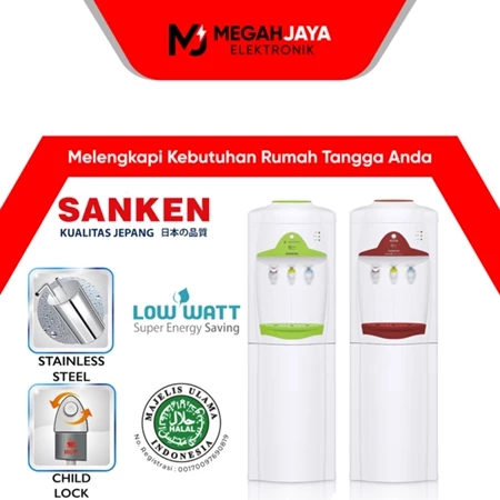 SANKEN DISPENSER HWE 67 C / HWE-67C / HWE69CW / HWE 69CW (NORMAL, COLD AND HOT) GARANSI RESMI