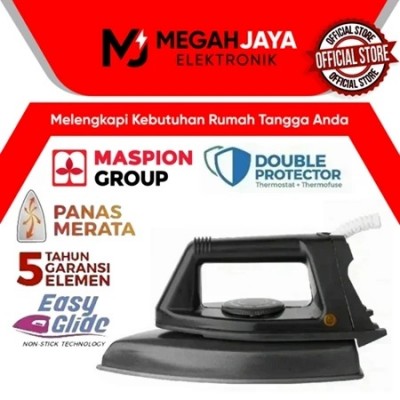 MASPION / SANEX SETRIKA EX-1000 / EX1000 / EX 1000 / EX-1010BB (350W) GARANSI RESMI