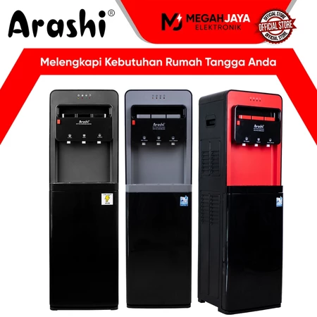 ARASHI DISPENSER GALON BAWAH 3 in 1 / 2 in 1 ABD 03N / 04C / 05C / 06C (NORMAL AND HOT / NORMAL, COOL AND HOT)