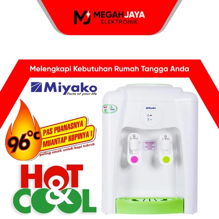 MIYAKO DISPENSER WD290 HC / WD 290 HC / WD-290 HC / WD 290HC (COOL AND HOT) GARANSI RESMI
