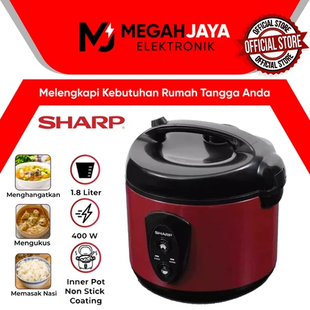 RICE COOKER / MAGIC COM SHARP 3 IN 1 ANTI LENGKET KSN 18MG / KSN 18 MG (1,8 LITER)