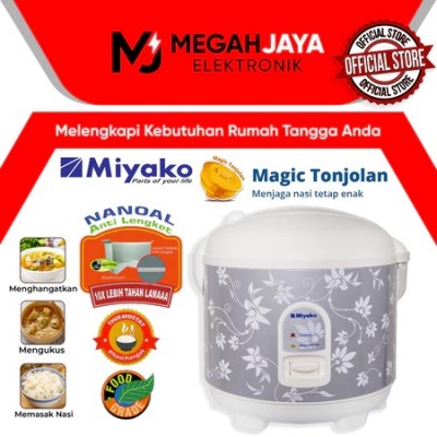MIYAKO RICE COOKER / MAGIC COM MCM528 / MCM 528 / MCM-528 (1,8 LITER) GARANSI RESMI