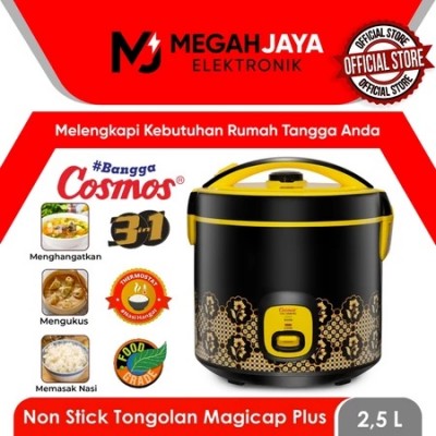 COSMOS RICE COOKER / MAGIC COM CRJ5508 BC / CRJ-5508 BC / CRJ 5508 BC (2,5 LITER) GARANSI RESMI