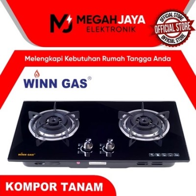 WINN GAS KOMPOR TANAM W777 / W-777 / W777 (2 TUNGKU) GARANSI RESMI