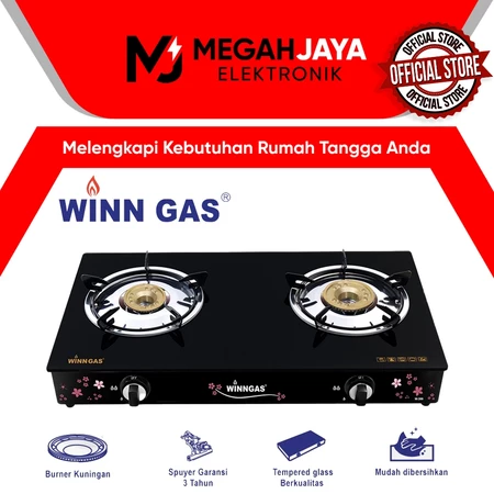 WINN GAS KOMPOR W-266 / W-399 / W399 / W 399 (2 TUNGKU) GARANSI RESMI