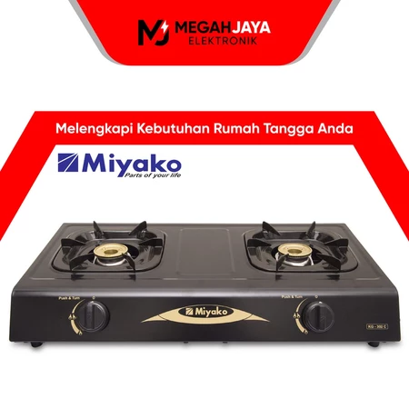 MIYAKO KOMPOR KG-302 C / KG 302 C / KG302 C (2 TUNGKU) GARANSI RESMI